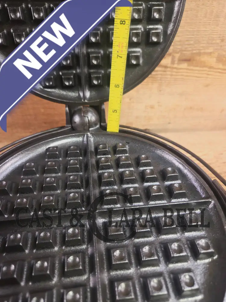 The BEST gift idea! Griswold #8 Cast Waffle Iron #151/151 Tall Base!! Ready to make Crispy Waffles! Waffle Iron