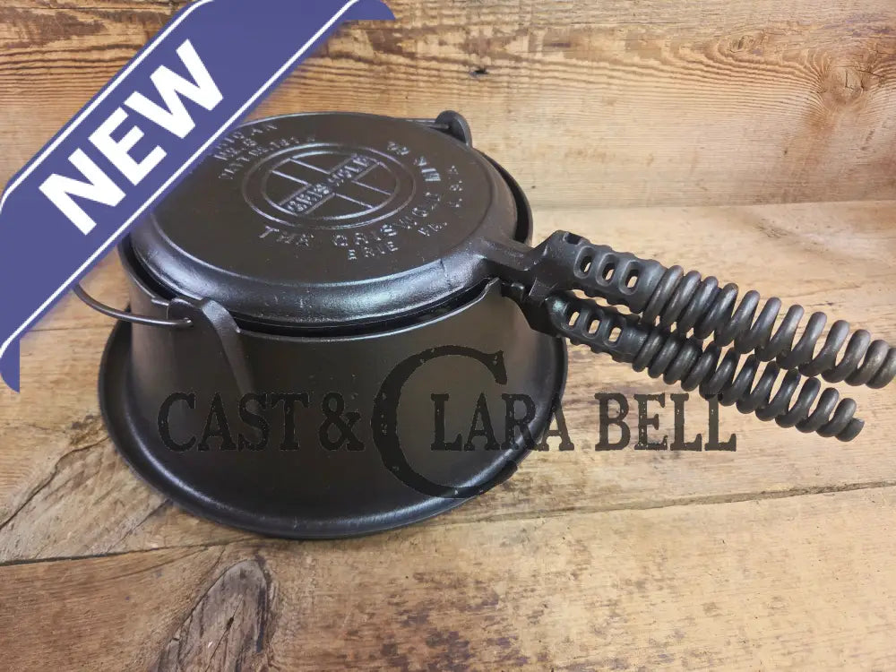 The BEST gift idea! Griswold #8 Cast Waffle Iron #151/151 Tall Base!! Ready to make Crispy Waffles! Waffle Iron