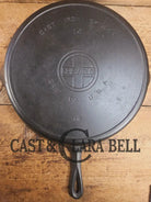 The biggest handled skillet made by Griswold! Huge 1930’s Griswold No. 14 Skillet with Large Block Logo and Heat Ring