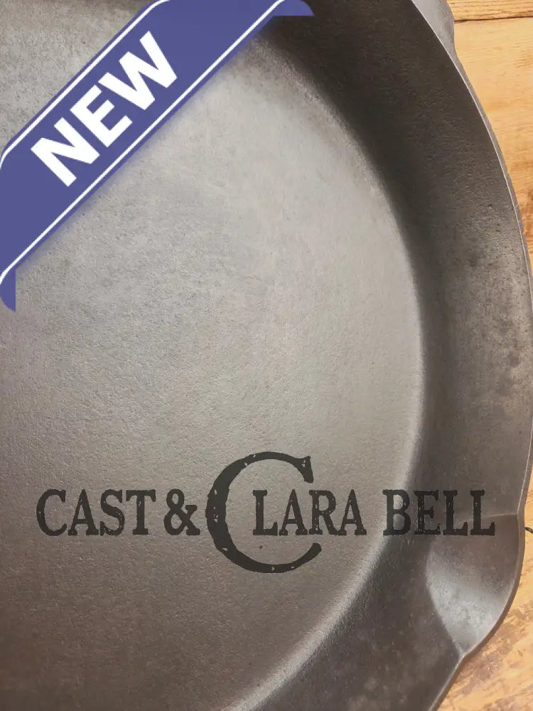 The biggest handled skillet made by Griswold! Huge 1930’s Griswold No. 14 Skillet with Large Block Logo and Heat Ring