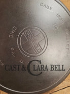 The biggest handled skillet made by Griswold! Huge beautiful 1930’s Griswold No. 14 Skillet with Large Block Logo and