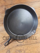 The biggest handled skillet made by Wagner with a Griswold pattern! Huge Wagner #14 Cast Iron Skillet 15 1/4 Inches