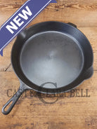 The biggest handled skillet made by Wagner with a Griswold pattern! Huge Wagner #14 Cast Iron Skillet 15 1/4 Inches