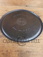 The BIGGEST you can buy! HTF 1920’s Griswold No. 14 Round Griddle with Bail. Block Logo #618. Ready to make pizzas by