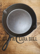 The Clara Bell Classic! 1940’s Era Three notch Lodge #8 cast iron skillet. Skillet