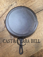 The Clara Bell Classic! 1940’s Era Three notch Lodge #8 cast iron skillet. Beautiful piece of Americana! Skillet