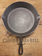 The Clara Bell Classic! 1940’s Era Three notch Lodge #8 cast iron skillet. Beautiful piece of Americana! SC24