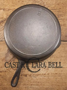 The Clara Bell Classic! 1940’s Era Three notch Lodge #8 cast iron skillet. Beautiful piece of Americana! SC24