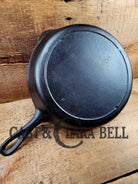 The Clara Bell Classic! 1940’S Era Three Notch Lodge #8 With Raised H Cast Iron Skillet. Skillet