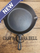 The Clara Bell Classic! 1940’s Era Three notch Lodge #8E cast iron skillet. Beautiful piece of Americana! SC24 Skillet