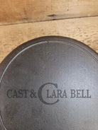 The Clara Bell Classic! 1940’s Era Three notch Lodge #8E cast iron skillet. Beautiful piece of Americana! SC24 Skillet