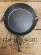 The Clara Bell Classic! 1940’s Era Three notch Lodge #8E cast iron skillet. Beautiful piece of Americana! SC24 Skillet