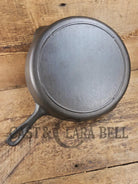 The Clara Bell Classic! 1940’s Era Three notch Lodge #8E cast iron skillet. Beautiful piece of Americana! SC24 Skillet