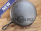 The Clara Bell Classic! 1940’s Era Three notch Lodge #8E cast iron skillet. Beautiful piece of Americana! SC24 Skillet