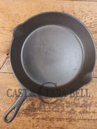 The Classic! 1910’s Griswold #8 Cast Iron Skillet with Slant Logo and FULL EPU 704 C - Skillet