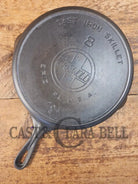 The Classic! 1910’s Griswold #8 Cast Iron Skillet with Slant Logo and FULL EPU 704 C - Skillet
