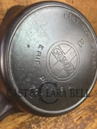 The Classic! 1910’s Griswold #8 Cast Iron Skillet with Slant Logo and FULL EPU 704 G Skillet