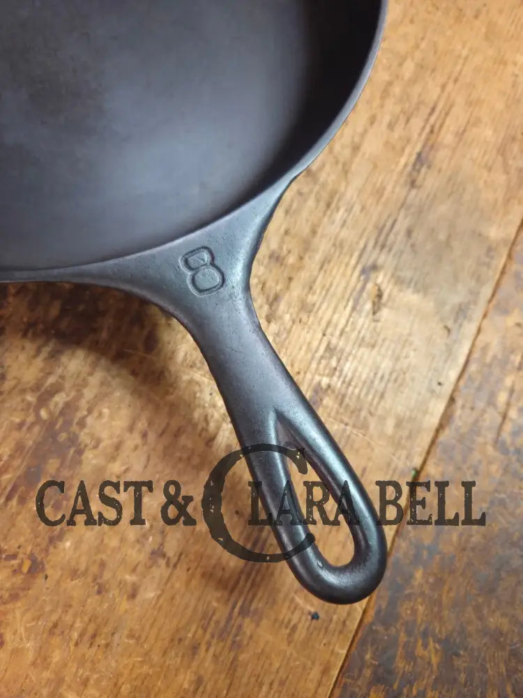 The Classic! 1910’s Griswold #8 Cast Iron Skillet with Slant Logo and FULL EPU 704 G Skillet