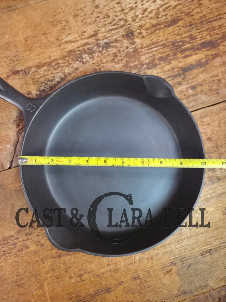 The Classic! 1910’s Griswold #8 Cast Iron Skillet with Slant Logo and FULL EPU 704 G Skillet