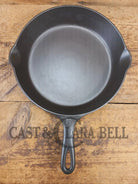 The Classic 1920’s Griswold #8 E.P.U. Skillet with Heat Ring and Large Block Slant Logo 704 V - Skillet