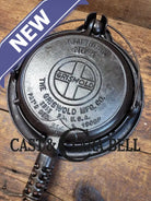 The Classic! 1920’s Griswold No. 8 Waffle Iron (314/315) with low (913) bailed base. Makes crispy waffles! Waffle Iron