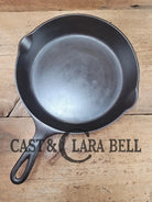 The Classic! 1920’S Wagner Ware Sidney -O- #8 B Skillet With Heat Ring And Stylized Logo Single