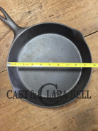 The Classic! 1920’s Wagner Ware Sidney -O- #8 B Skillet with Heat Ring and Stylized Logo Single digit C/N. Gorgeous!