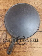 The Classic! 1920’s Wagner Ware Sidney -O- #8 Skillet with Heat Ring and Stylized Logo Single digit C/N. Gorgeous!