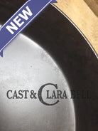 The Classic! 1924 Wagner Ware Sidney -O- #8 Skillet with Heat Ring and Stylized Logo 1058 K Skillet