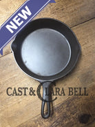 The Classic! 1924 Wagner Ware Sidney -O- #8 Skillet with Heat Ring and Stylized Logo 1058 K Skillet