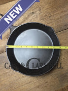 The Classic! 1924 Wagner Ware Sidney -O- #8 Skillet with Heat Ring and Stylized Logo 1058 K Skillet