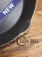 The Classic! 1924 Wagner Ware Sidney -O- #8 Skillet with Heat Ring and Stylized Logo 1058 K. Nickel plated outside