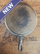 The Classic! 1924 Wagner Ware Sidney -O- #8 Skillet with smooth bottom & Stylized Logo 1058 K. Nickel plated outside