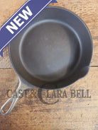 The Classic! 1924 Wagner Ware Sidney -O- #8 Skillet with smooth bottom & Stylized Logo 1058 K. Nickel plated outside