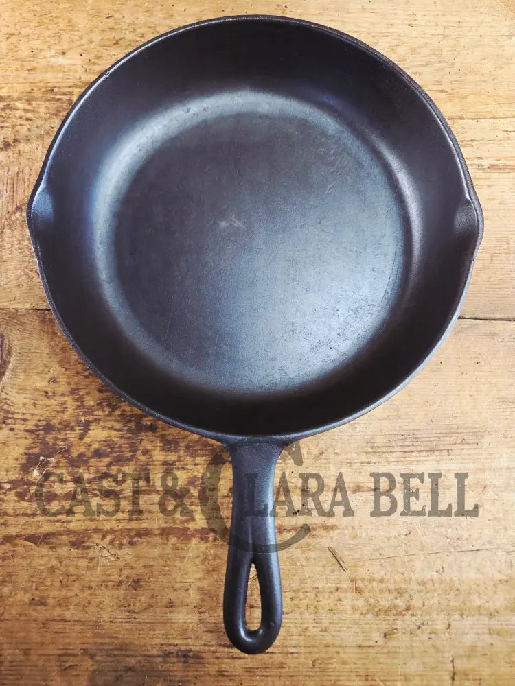 The Classic! 1930’s Birmingham Stove & Range Red Mountain Series #8 Skillet with Heat Ring 8 A Skillet