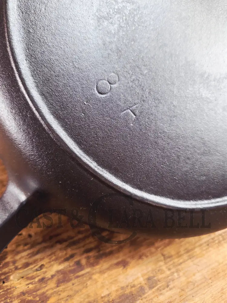 The Classic! 1930’s Birmingham Stove & Range Red Mountain Series #8 Skillet with Heat Ring 8 A Skillet