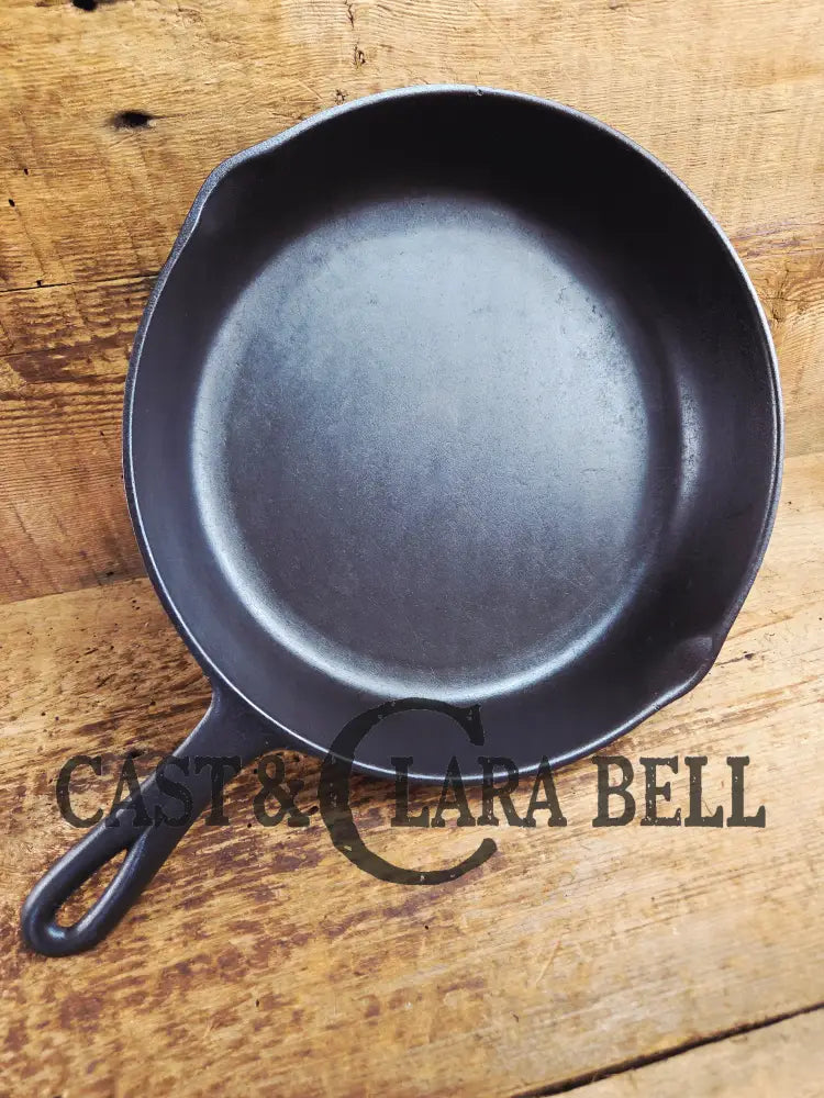 The Classic! 1930’s Birmingham Stove & Range Red Mountain Series #8 Skillet with Heat Ring 8 A Skillet
