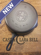 The Classic! 1930’s Griswold #8 Cast Iron Skillet with Large Block Logo 704 L. Skillet