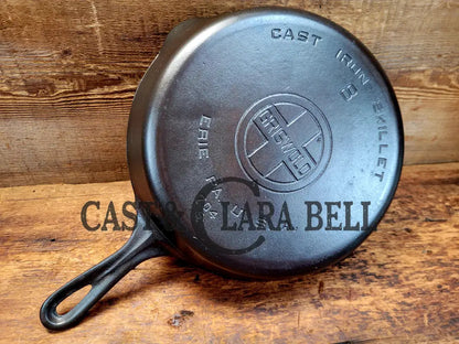 The Classic! 1930’S Griswold #8 Cast Iron Skillet With Large Block Logo 704 S