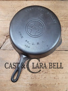 The Classic! 1930’S Griswold No. 8 Skillet With Small Block Logo And Smooth Bottom 704. Restored