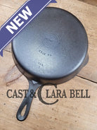 The Classic! 1930’S Griswold No. 8 Skillet With Small Block Logo And Smooth Bottom 704 T.
