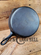 The Classic! 1930’S Griswold No. 8 Skillet With Small Block Logo And Smooth Bottom 704 T.
