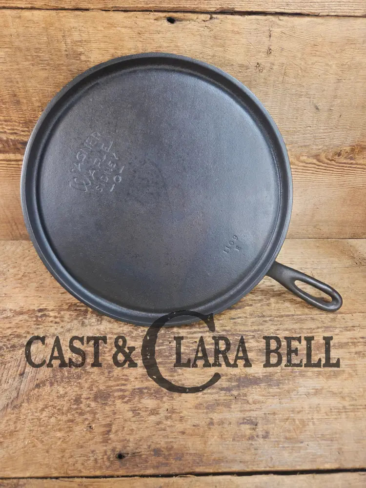 The Classic 1930’s Wagner #9 Round Griddle 1109 E. Perfect for grilled cheese omelets and flat iron cooking! Restored