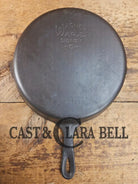 The Classic! 1930’s Wagner Ware #8 Cast Iron Skillet with Stylized Logo 1058 E Skillet