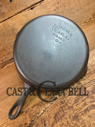 The Classic! 1930’s Wagner Ware #8 Cast Iron Skillet with Stylized Logo 1058 T - Skillet