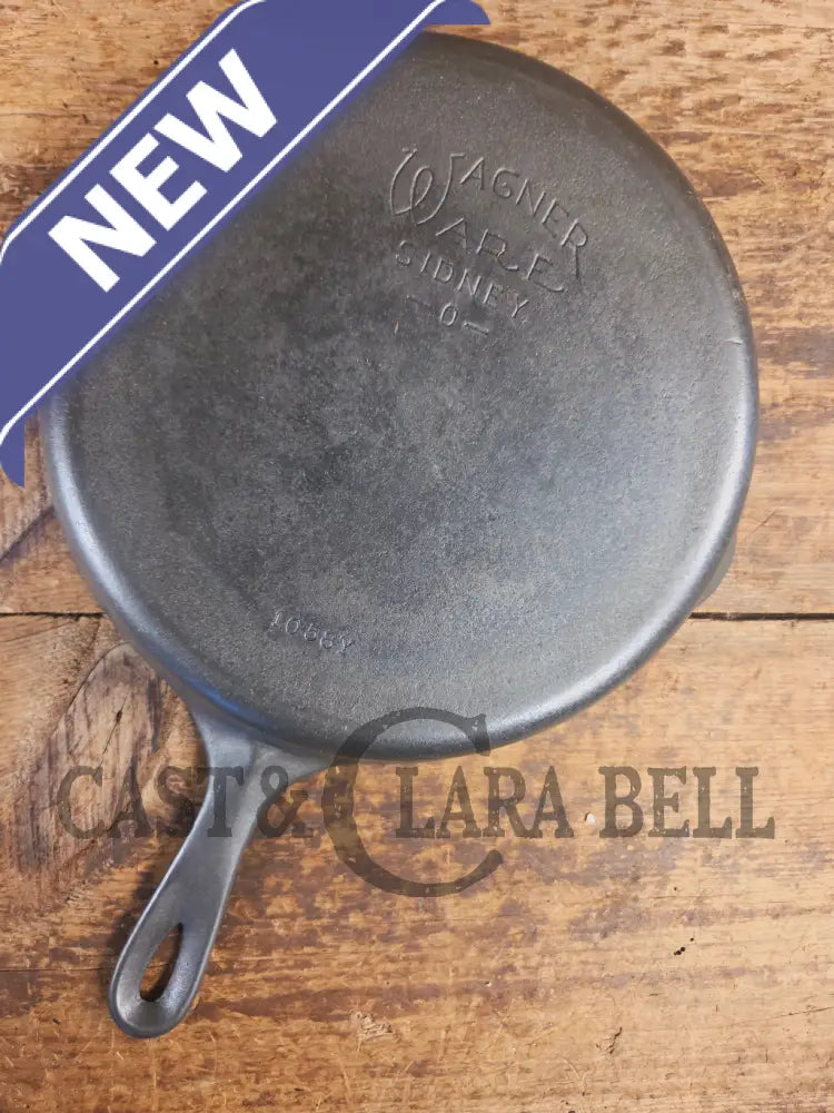 The Classic! 1930’s Wagner Ware #8 Cast Iron Skillet with Stylized Logo 1058 Y - Skillet