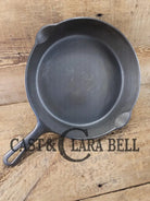 The Classic! 1940’s Griswold No. 8 Cast Iron Skillet with Small Block Logo and Smooth Bottom 704 D Skillet