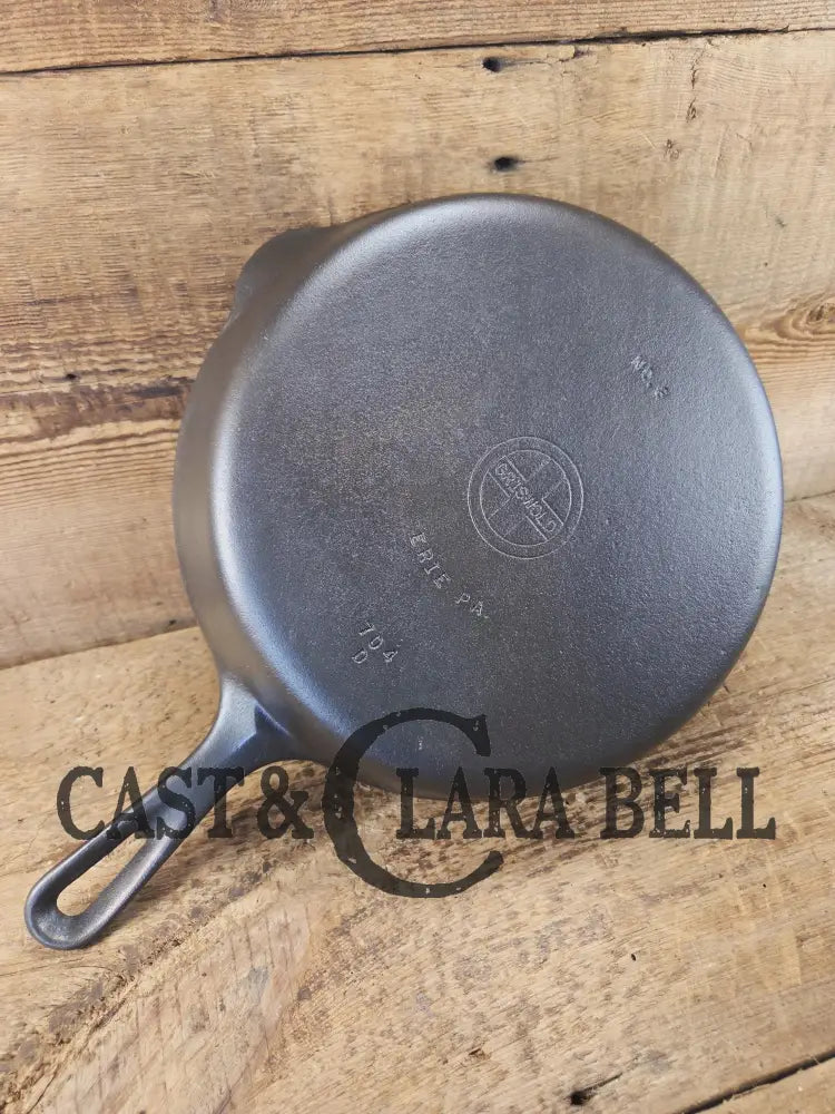 The Classic! 1940’s Griswold No. 8 Cast Iron Skillet with Small Block Logo and Smooth Bottom 704 D Skillet
