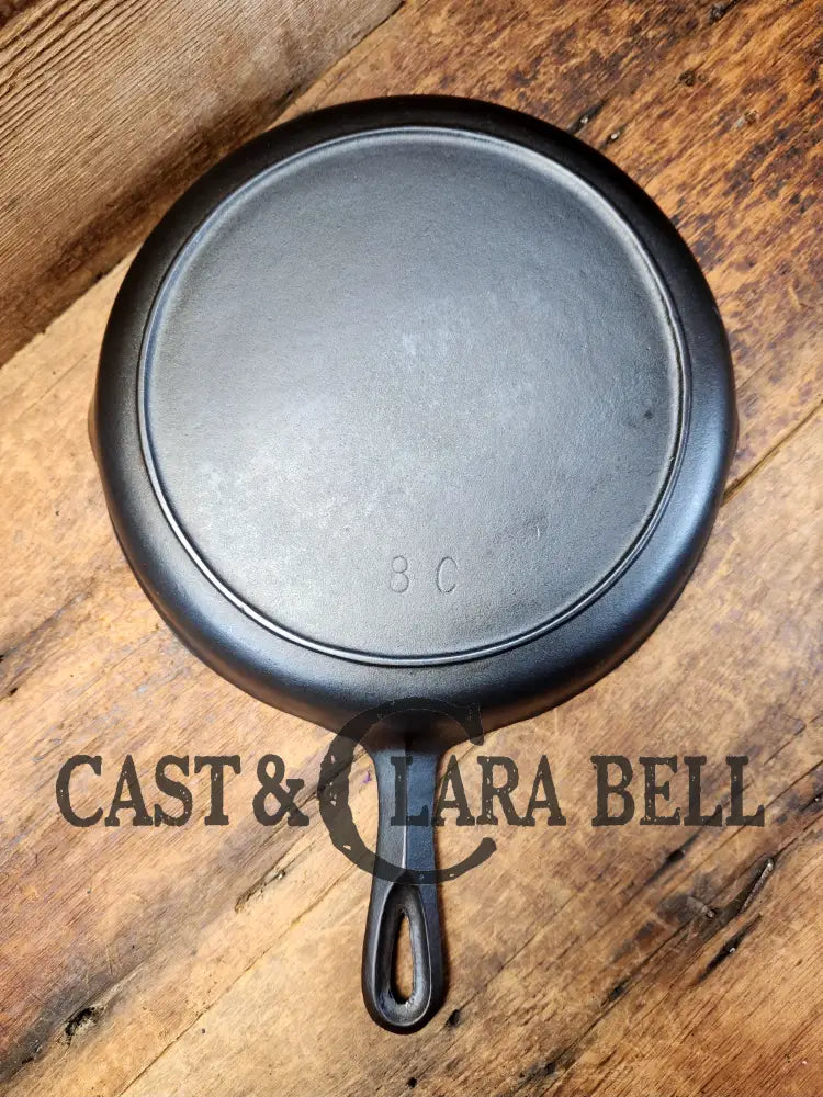 The Classic 8! 1940’S Early Birmingham Stove & Range Red Mountain Series #8 Skillet 8C