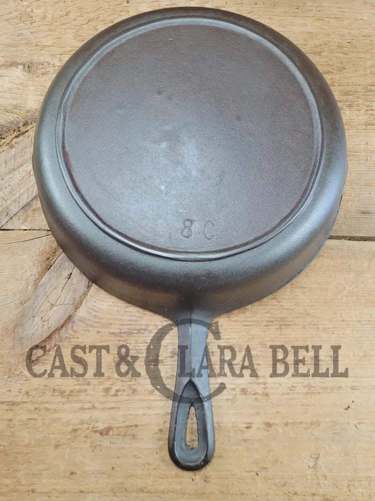 The Classic 8! 1940’s early Birmingham Stove & Range Red Mountain Series #8 Skillet 8C